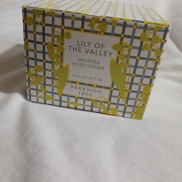 Beekman 1802 Lily of the Valley Whipped Body Cream 16oz New/Sealed - Picture 3 of 8